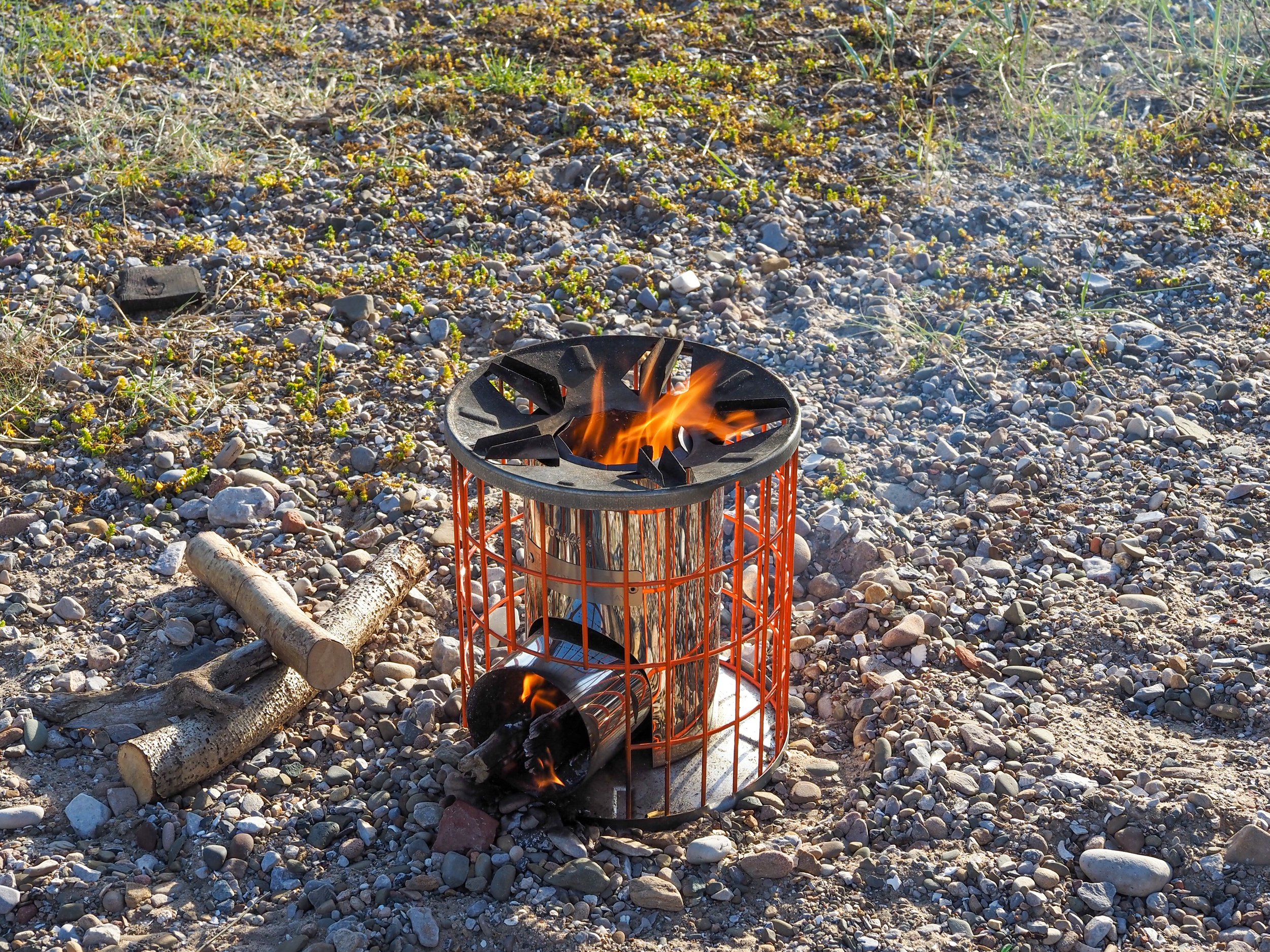 Anevay Horizon Rocket Stove - 14 years later